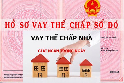 vạy thế chấp sổ hồng